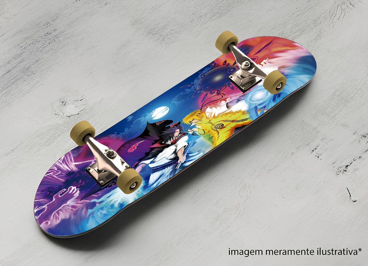 Miniatura Adesivo Para Skate Naruto Mod03