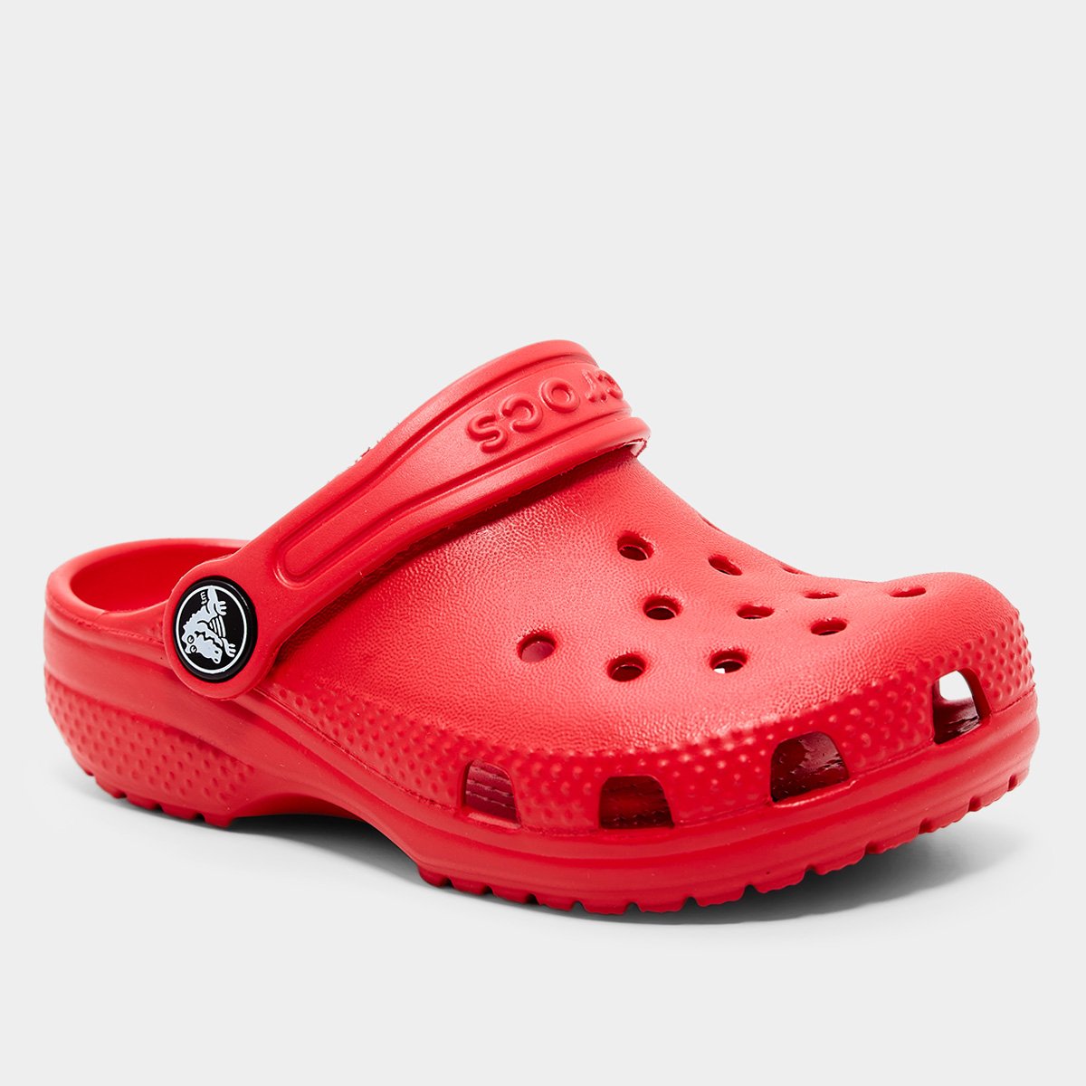 Miniatura Crocs Classic Clog T Menino Vermelho - 22
