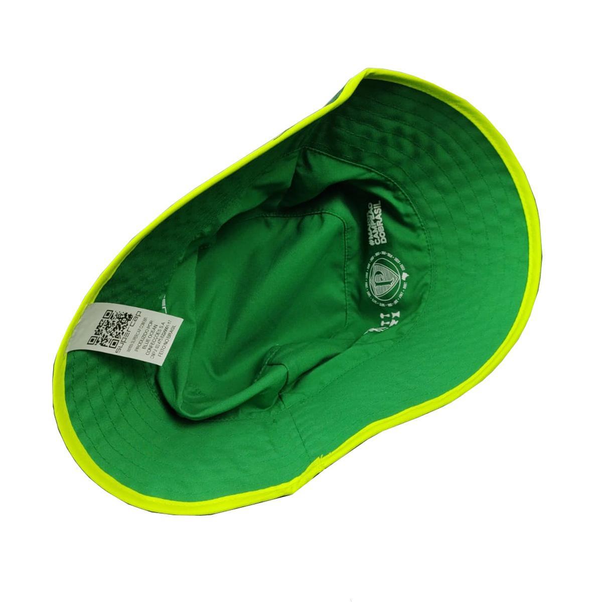 Miniatura Chapéu Palmeiras Bucket Verde Dupla Face - Licenciado