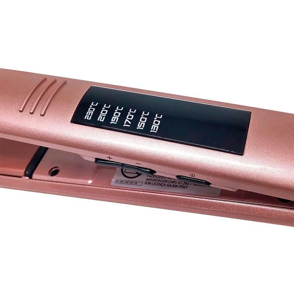 Miniatura Prancha Gama Italy Elegance Led Keration Pro Bivolt