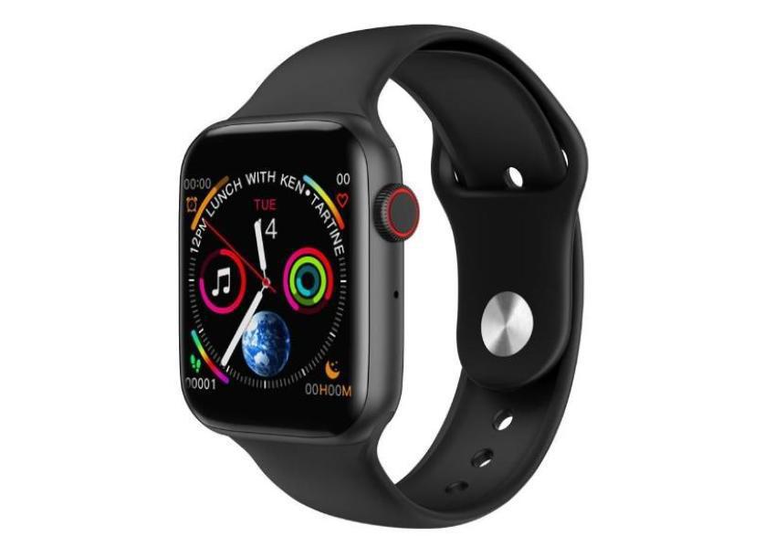 Miniatura Relógio Smartwatch Iwo 8 Lite Bluetooth Notificações Preto Preto - Smartwatch - Bluetooth - 44mm