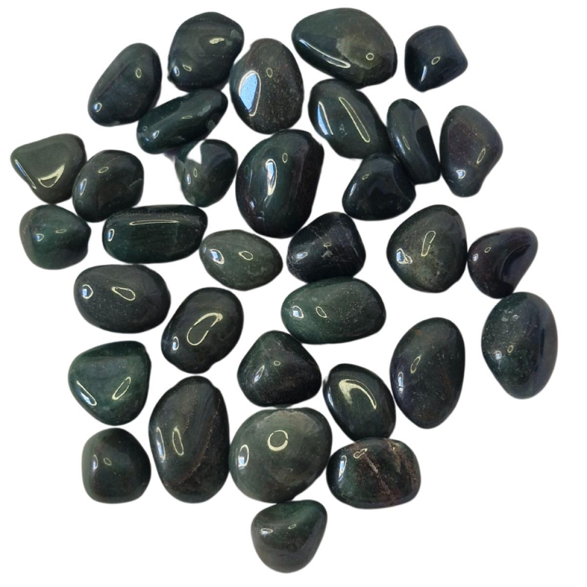 Miniatura Pedra Quartzo Verde Escuro 2 A 4 Cm 500 Gramas Natural