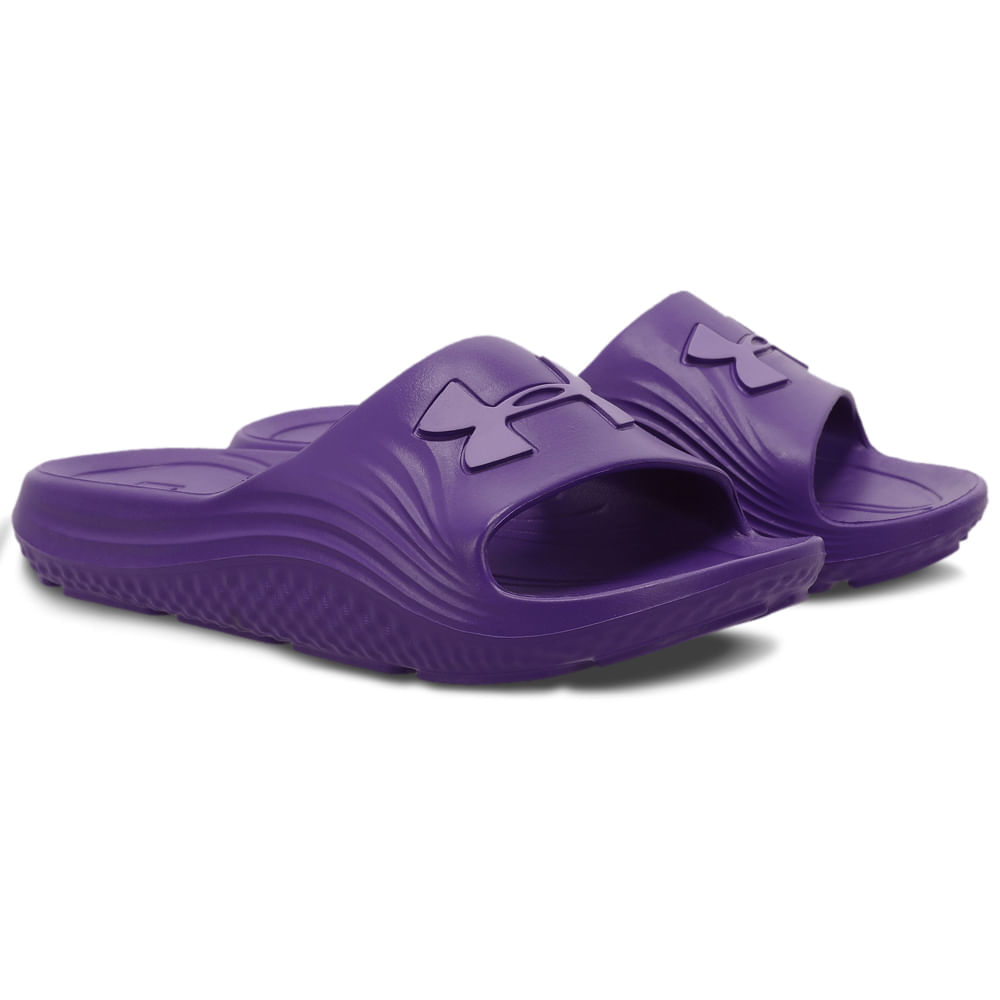 Miniatura Chinelo Under Armour Core 2 33-34 Roxo