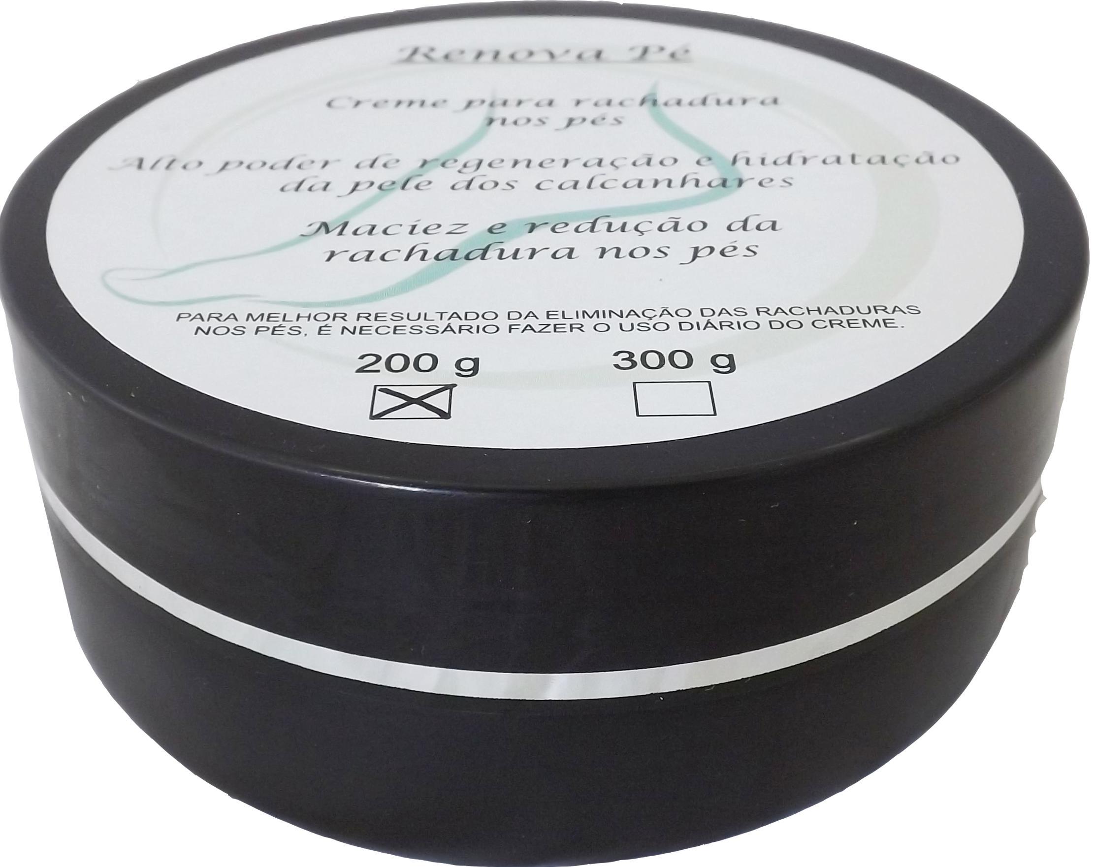 Miniatura Creme Tratamento Rachadura Nos Pés 200G Eliminação Completa