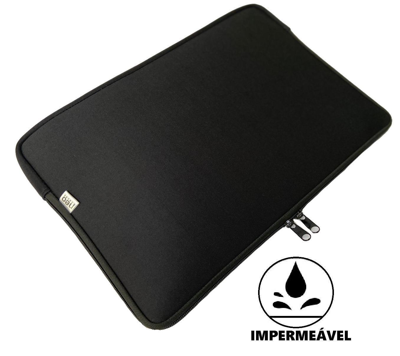 Miniatura Pasta Mala Maleta Capa Case Notebook 15.6'' Bag Bolsa Luva