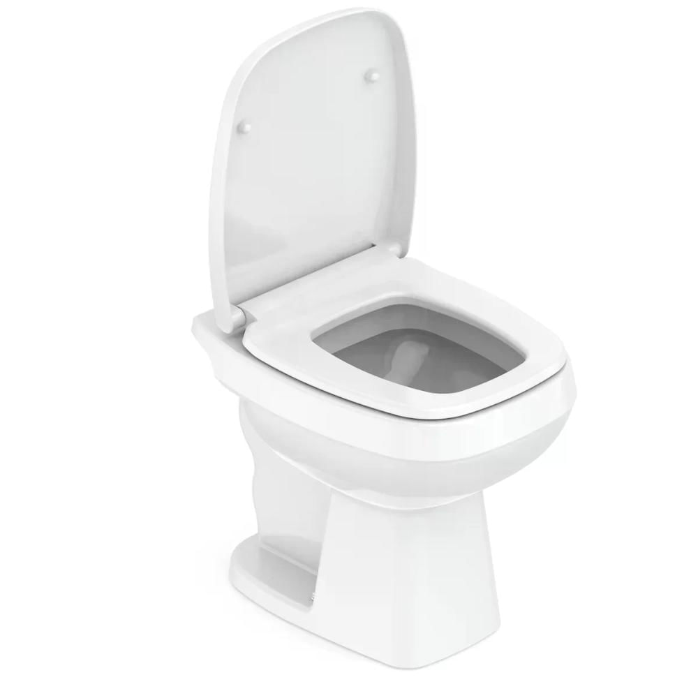 Miniatura Vaso Sanitário Convencional com Assento Soft Close Avant Incepa Branco Brilhante