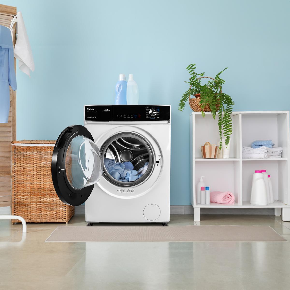 Lava e Seca 11Kg Philco Inverter Plus 16 Programas PLS10B 127V