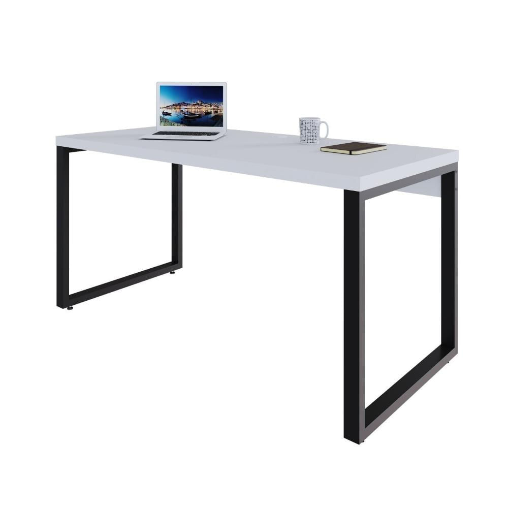 Miniatura Escrivaninha Yon Diretor 150x70x75 Branco/Preto