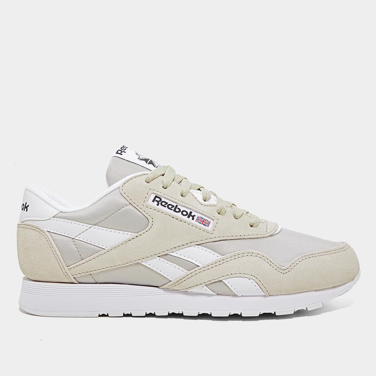 Miniatura Tênis Reebok Classic Nylon Masculino Cinza - 39