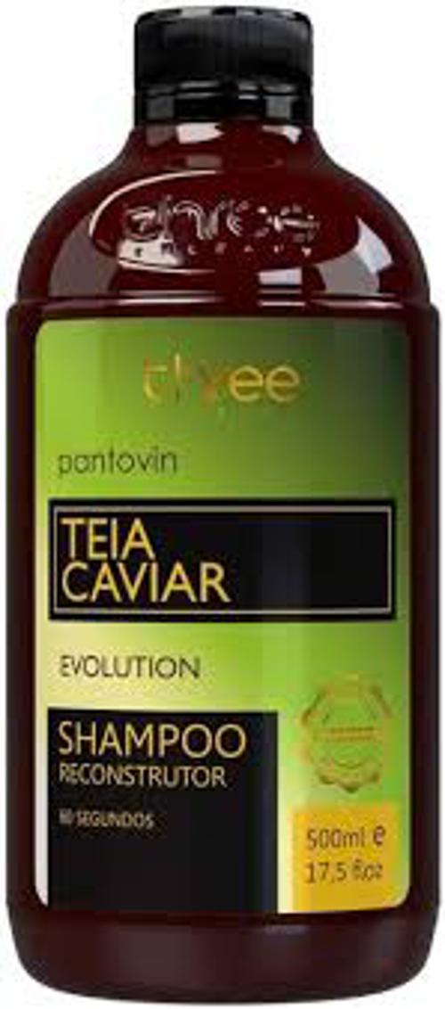 Miniatura Shampoo Pantovin Three Therapy Teia Caviar 500ml