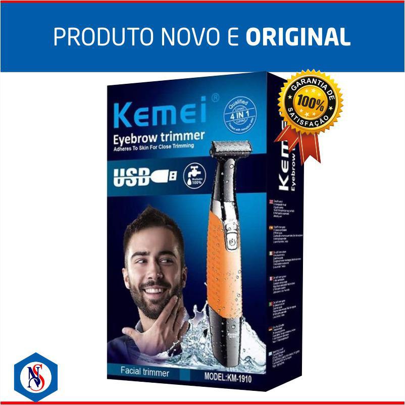 Miniatura Maquina De Barbear Kemei Profissional Km-1910