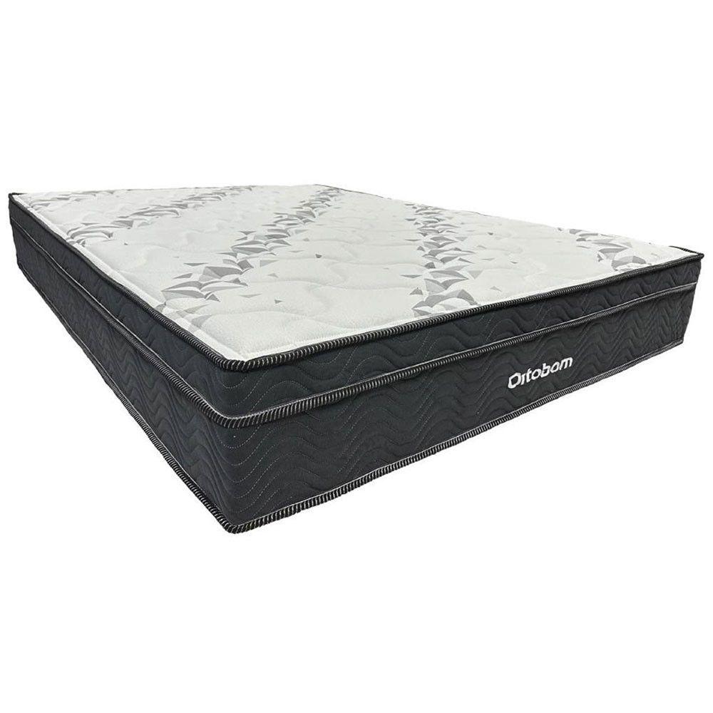 Miniatura Colchão Queen Dream Soft Superpocket 188x158x25cm Ortobom Cinza/chumbo
