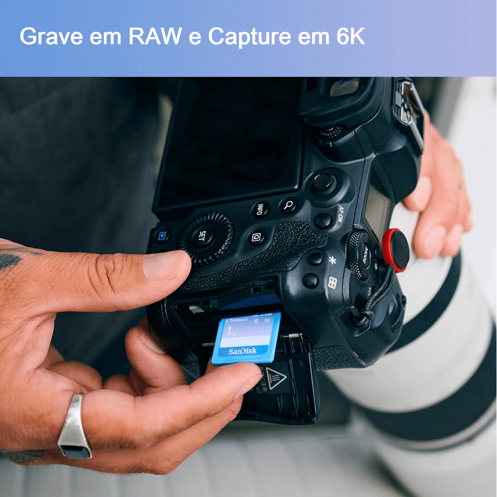 Miniatura Cartão SDXC 256Gb Sandisk Creator 280MB/s UHS-II V60 U3