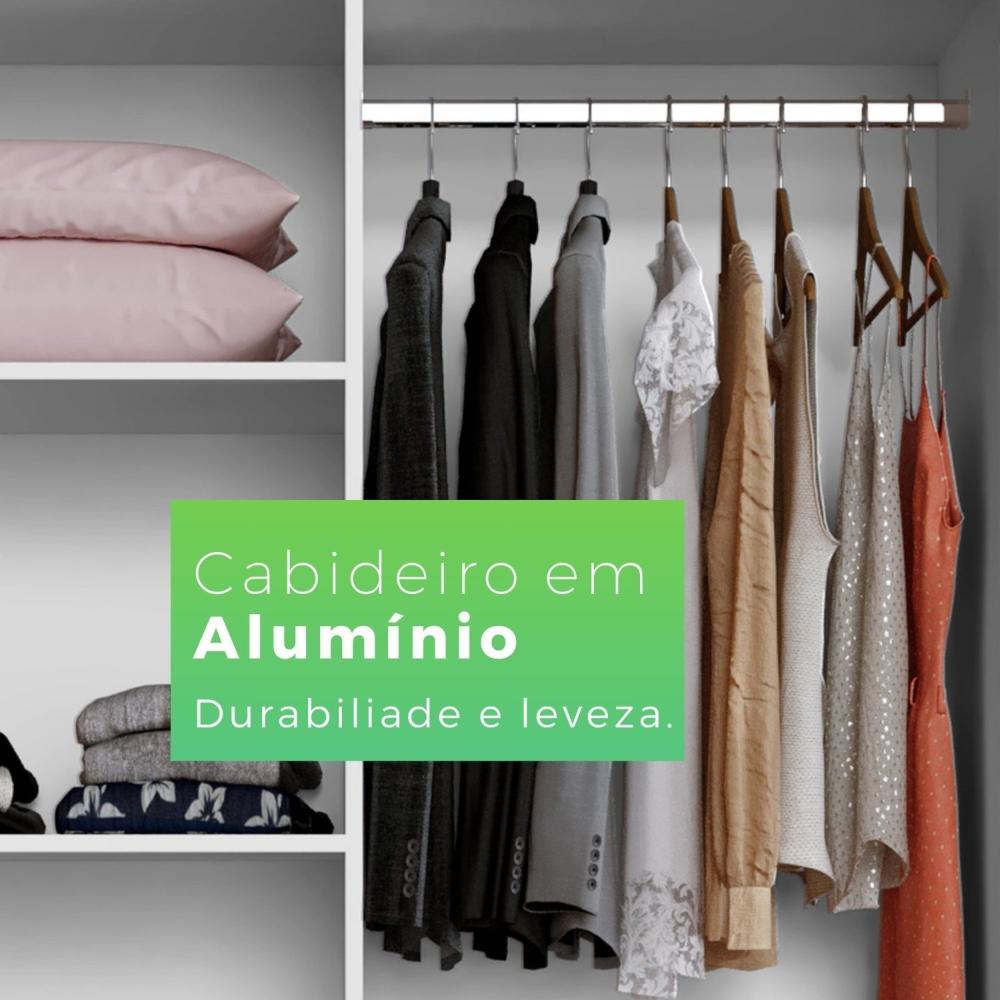 Miniatura Guarda-roupa Copacabana New 4 Portas Branco