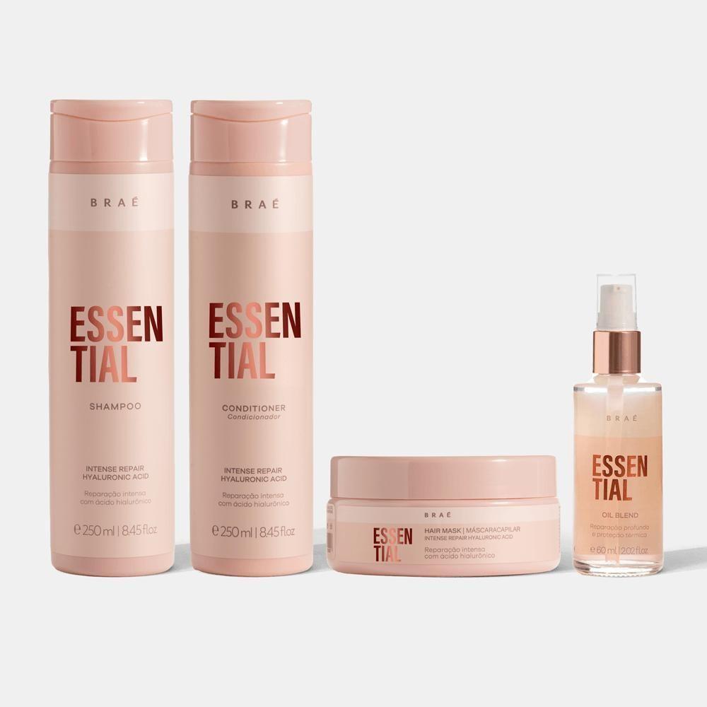 Miniatura Braé Kit Diario Para Cabelos Quimicamente Tratados