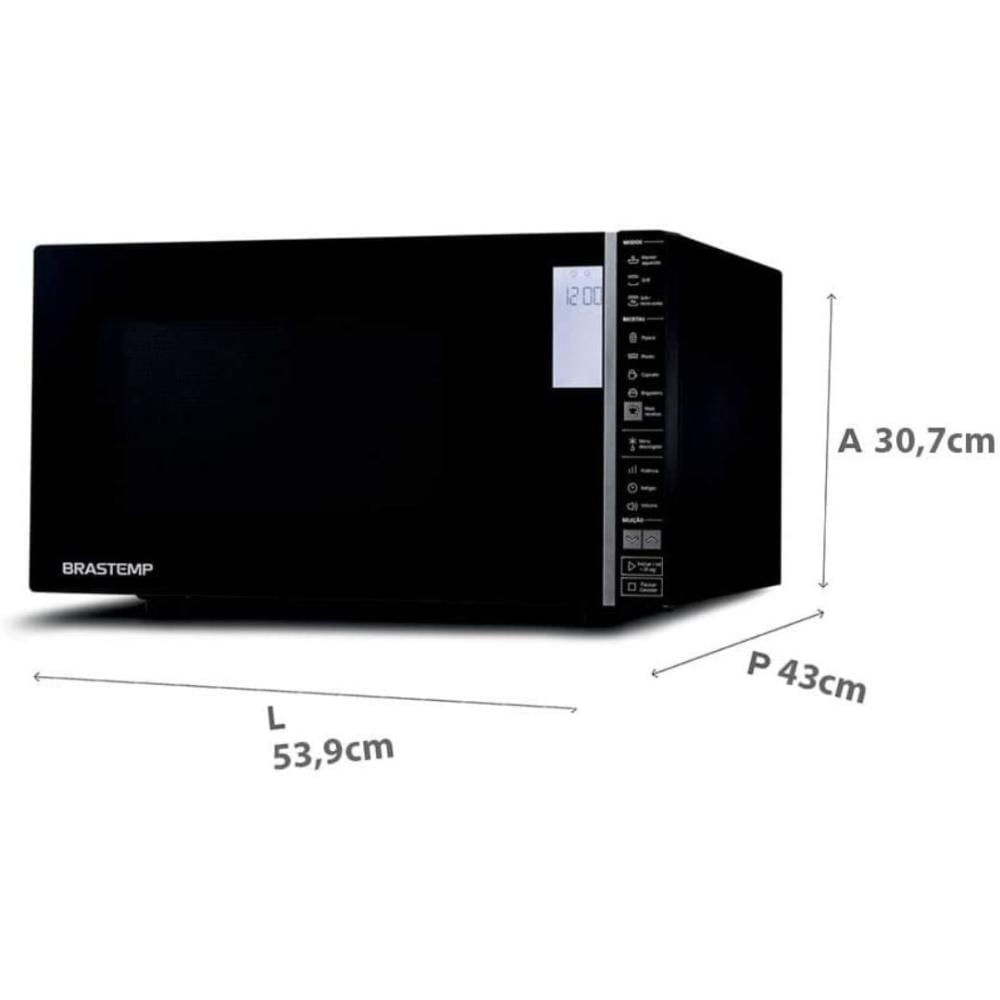 Miniatura Forno De Micro-Ondas Brastemp Bmg45Ar 32 Litros - 110V
