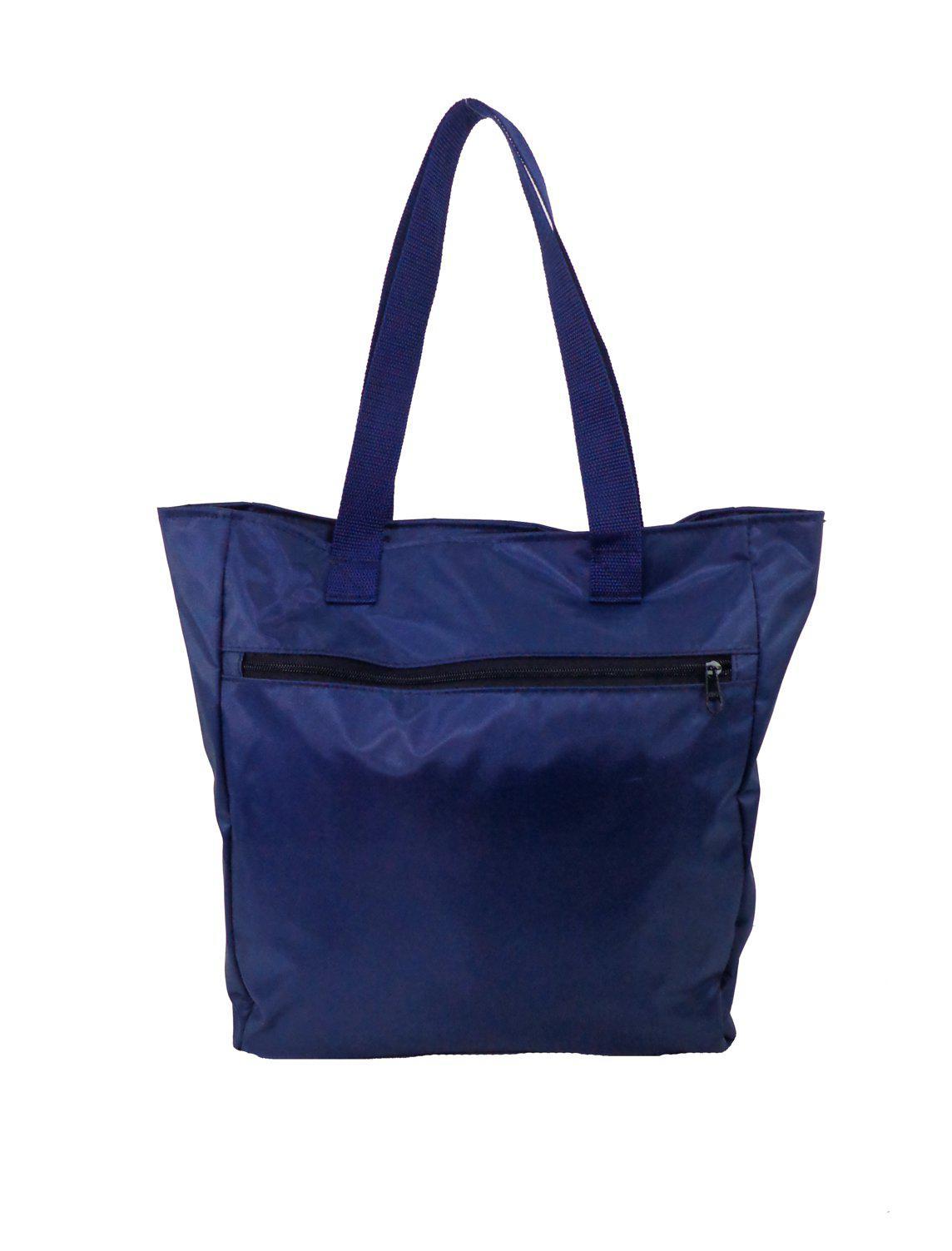 Miniatura Bolsa Tote Professor Estudante Educação Azul Coruja Azul