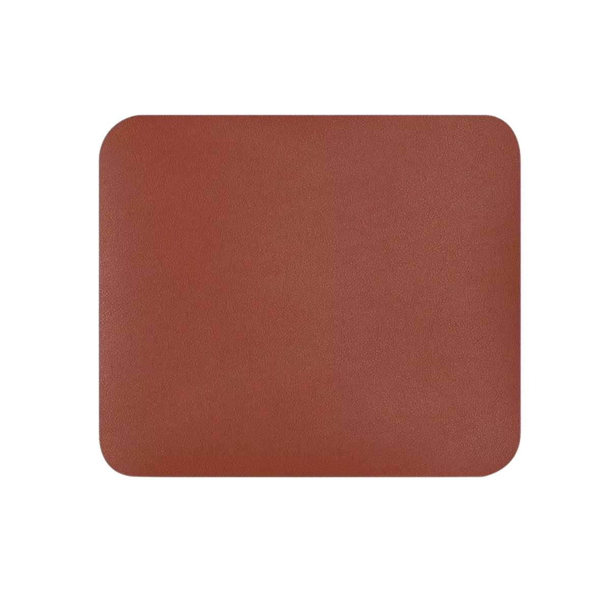 Miniatura Mouse Pad 20X20Cm Quadrado Marrom Castor Notebook Pc Gamer