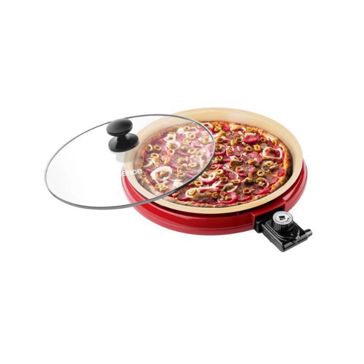 Miniatura Multi Grill Cadence Ceramic Pan Vermelho 127V