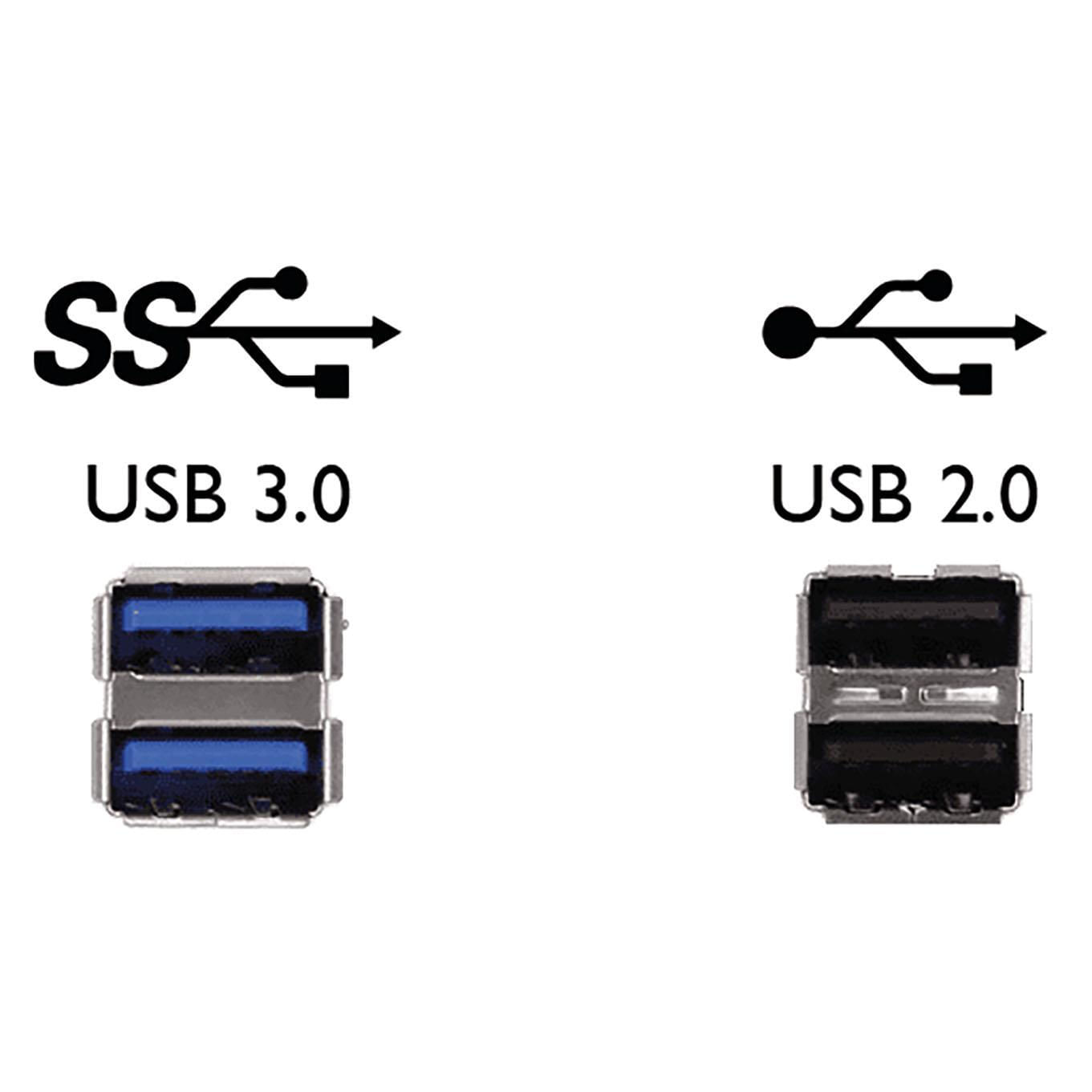 Miniatura Cabo Usb A B Versão 3.0 Para Impressora Scanner 2 Metros