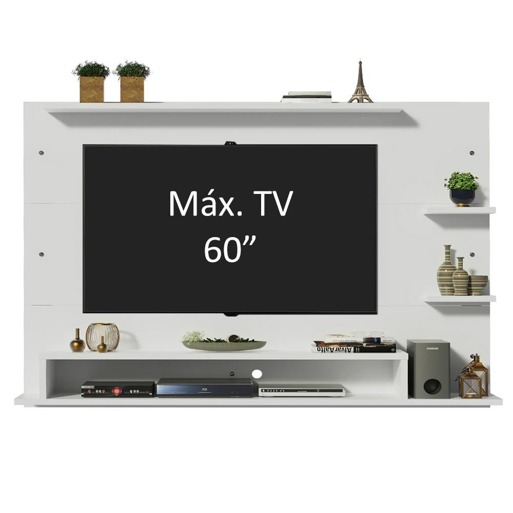 Miniatura Painel para TV até 60 Polegadas Madesa Alfa - Branco Branco