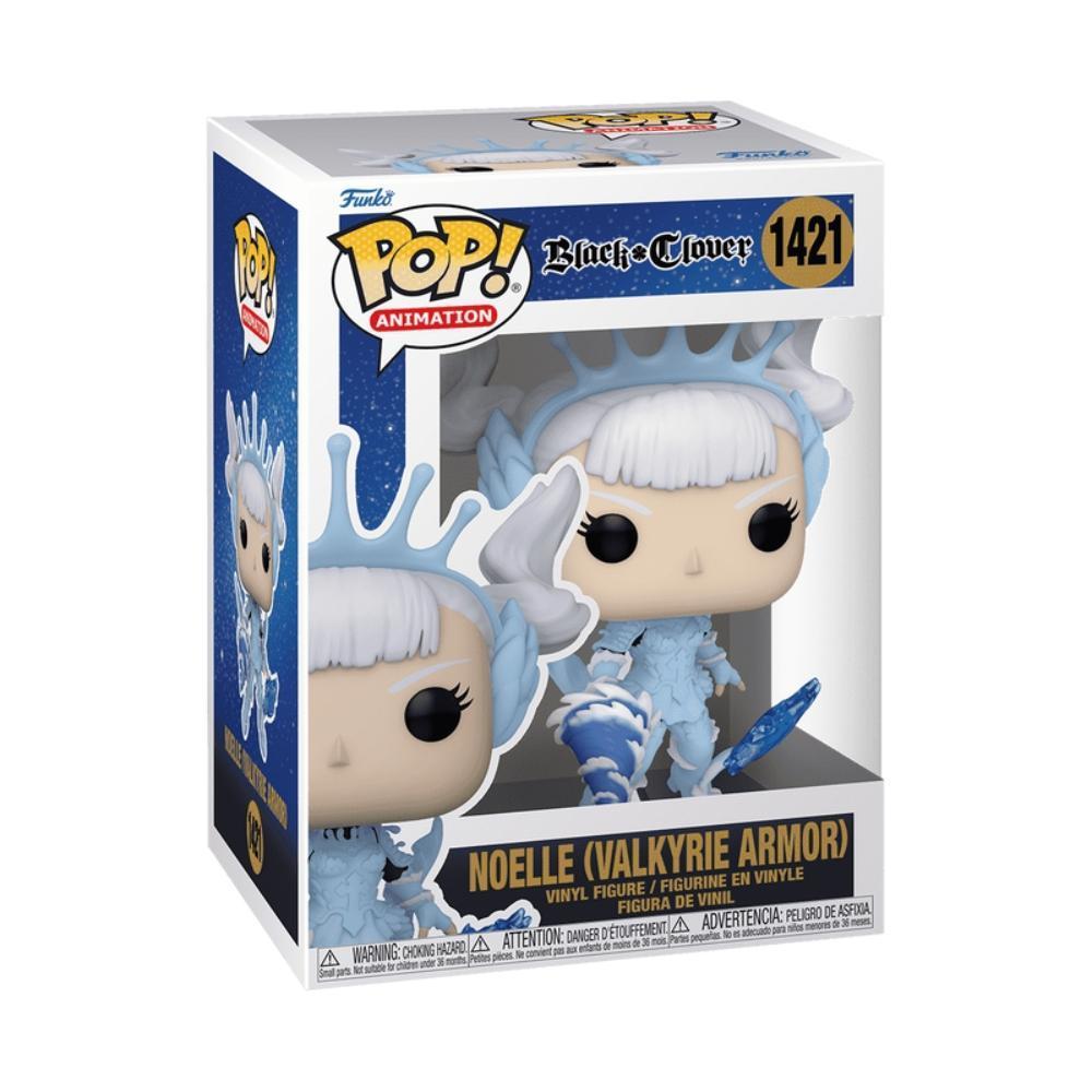 Miniatura Boneco Funko Pop Black Clover Noelle Com Armadura Valkyria