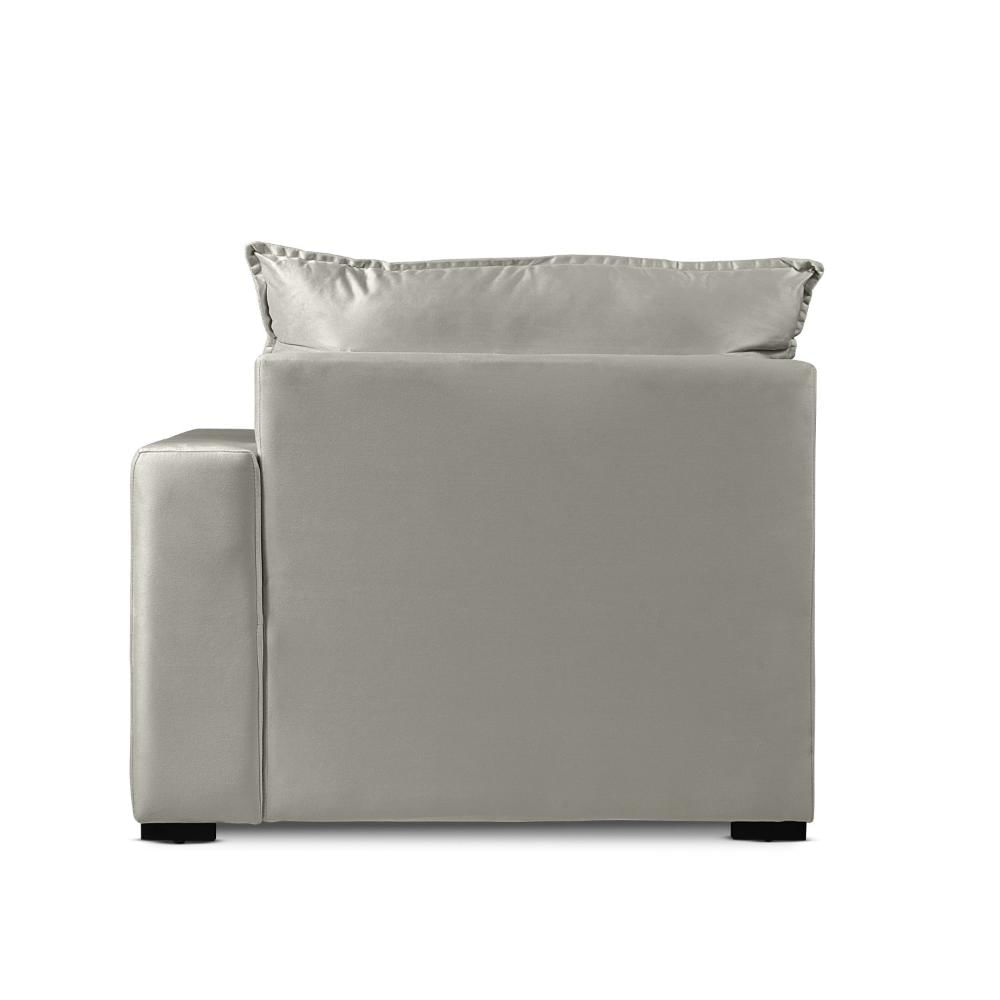 Módulo Braço Esquerdo para Sofá Modular Ibi 105cm CabeCasa MadeiraMadeira Bege