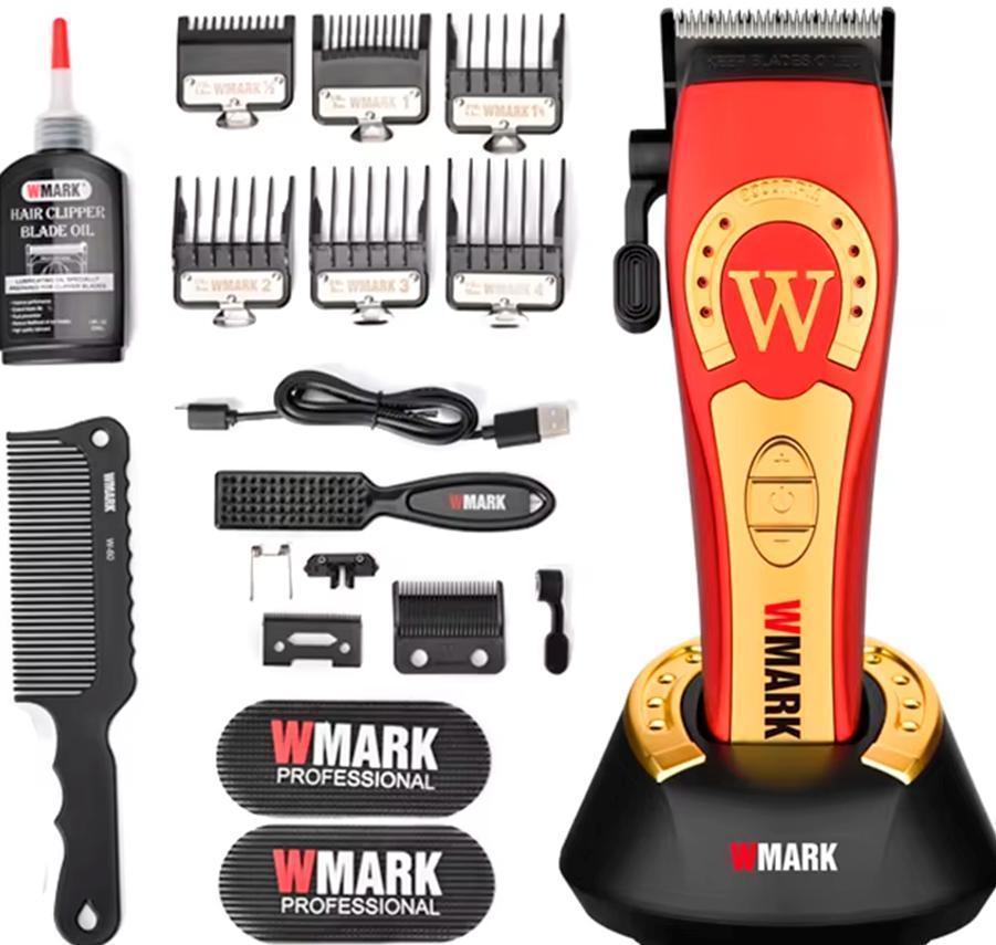 Miniatura Maquina Corte Wmark Ng 8030 Profissional 9000Rpm Vermelho