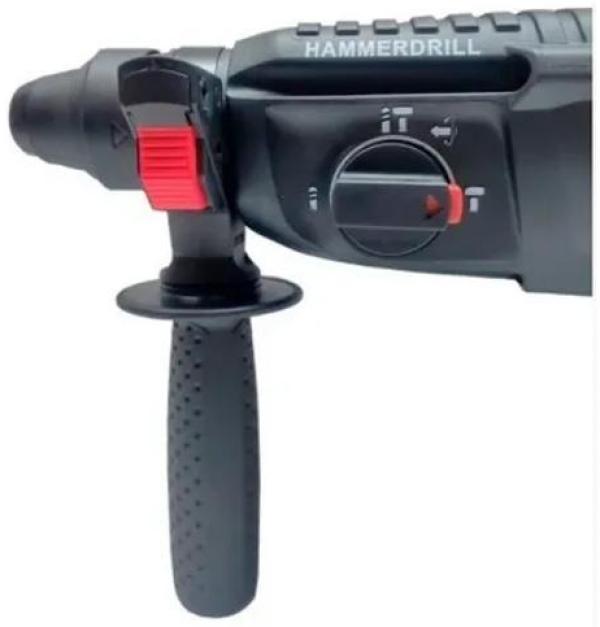Miniatura Martelete Rotativo Rompedor 800W 12Peças Furadeira 220V