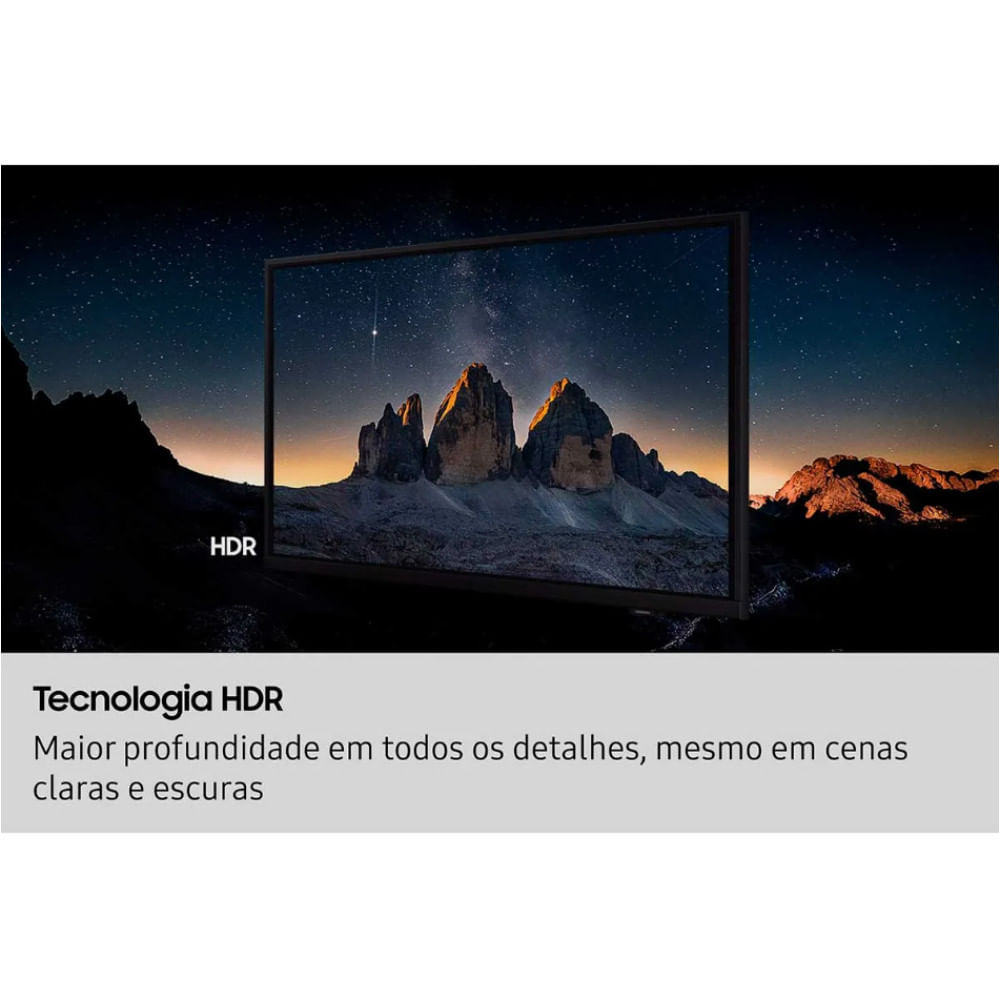 Miniatura Samsung Smart TV 32  HD H5000F 2025 HDR Som em Movimento Virtual AI Energy Mode Preto - Bivolt