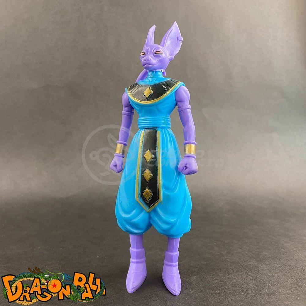 Miniatura Kit 4 Bonecos Dragon Ball Z Action Figure Esféras Do Dragão