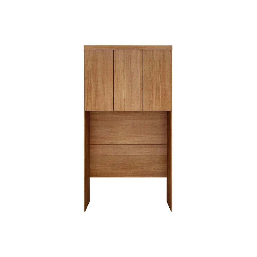 Miniatura Módulo De Quarto Solteiro Armário Ponte Aéreo Rizon C- 3 Portas Cumaru - Novo Horizonte