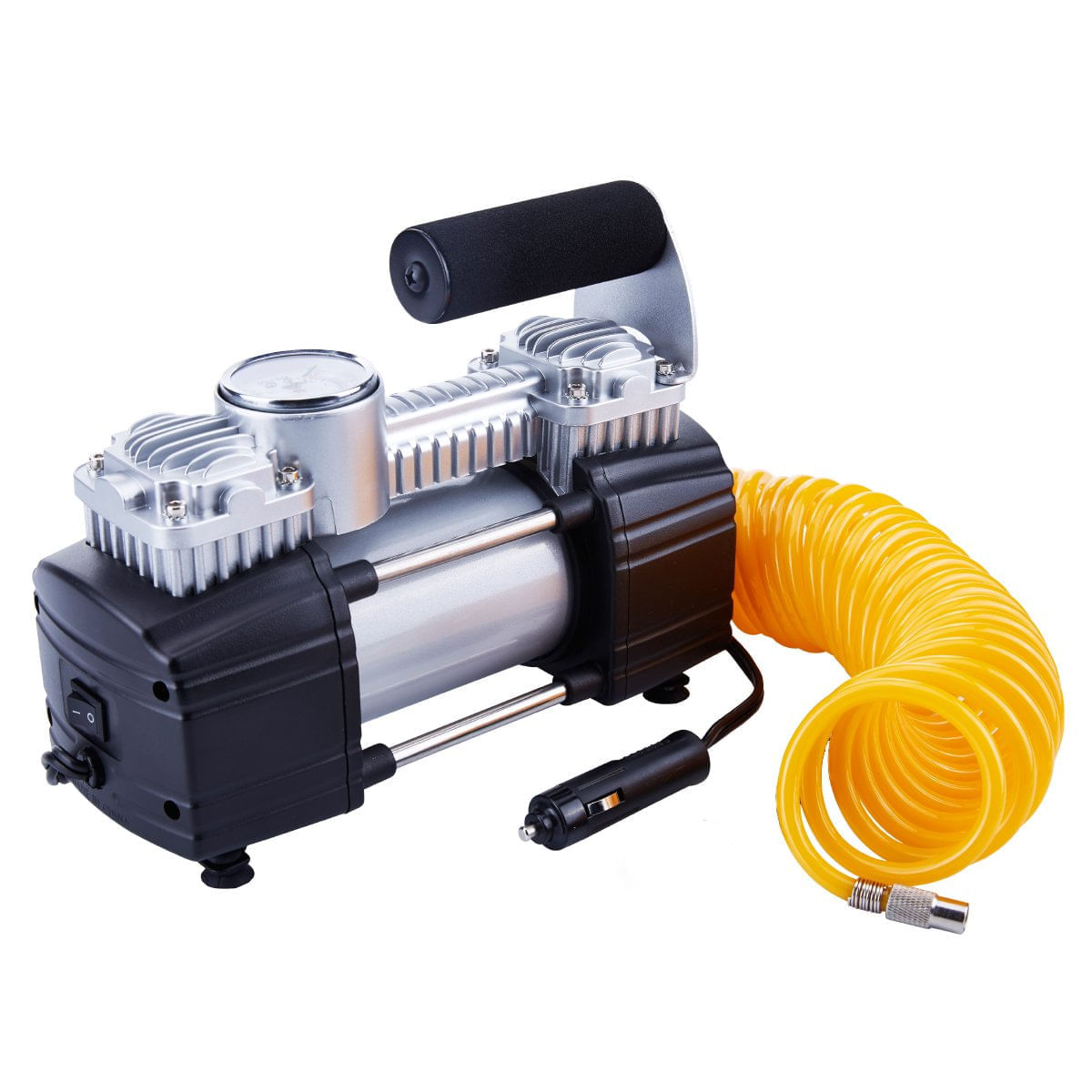 Compressor Bomba Cilindros Duplos 150PSI 12V Extensão de 5M SUVs Caminhões Vans RVs