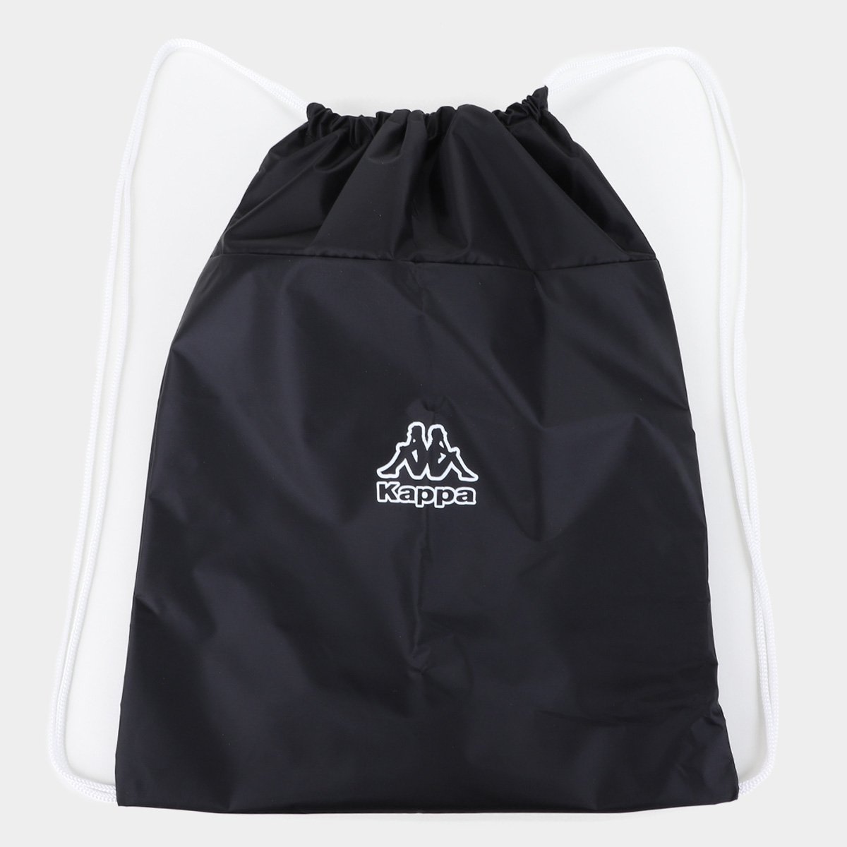 Miniatura Gym Sack Kappa Logo Unissex Preto