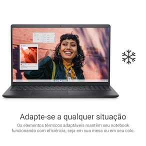 Notebook Dell Inspiron I15-I1300-A80P Intel Core i7 Tela15,6” Full HD 120Hz 16GB DDR4 1TB SSD Preto