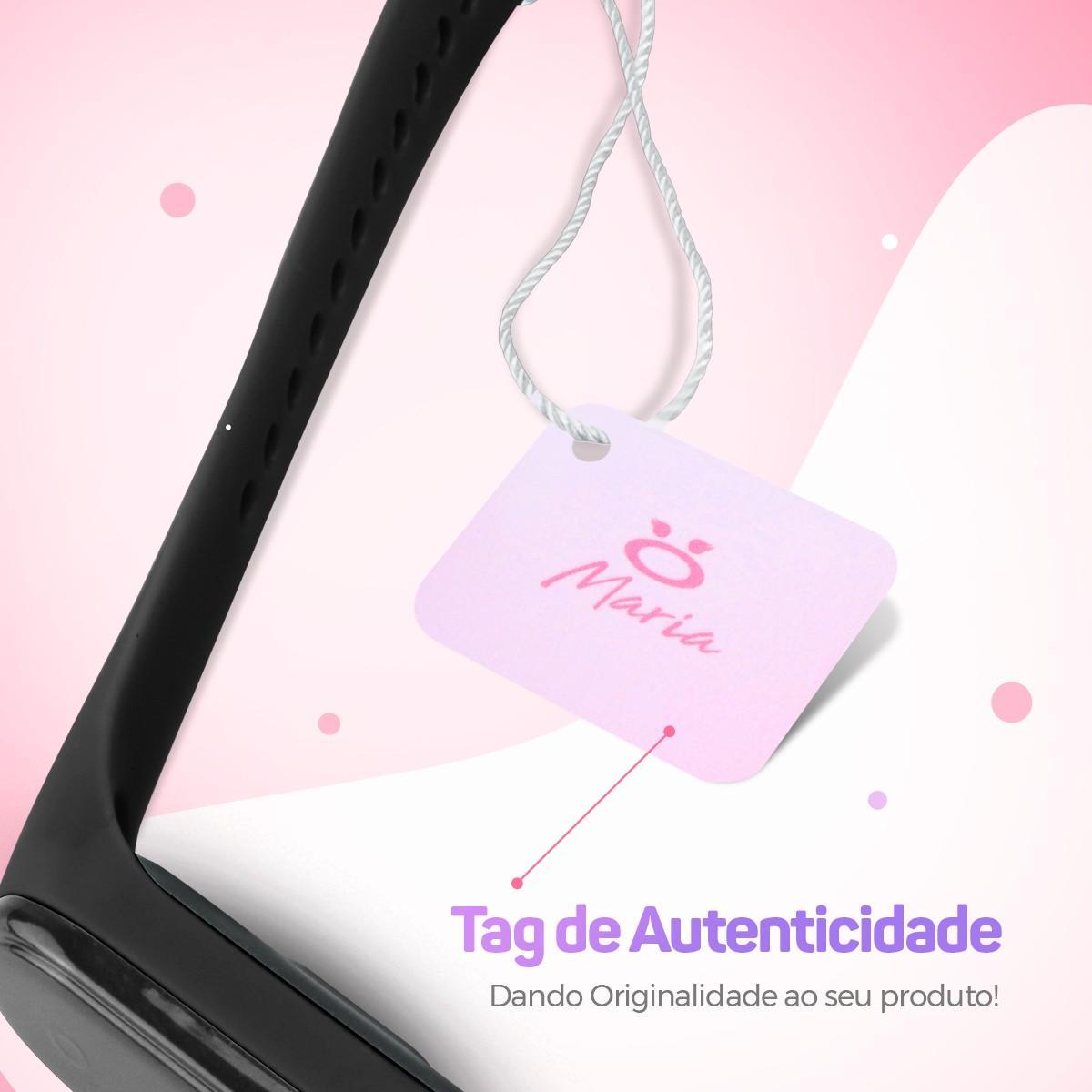 Relógio Feminino Digital Led Silicone Bracelete Orizom Maria