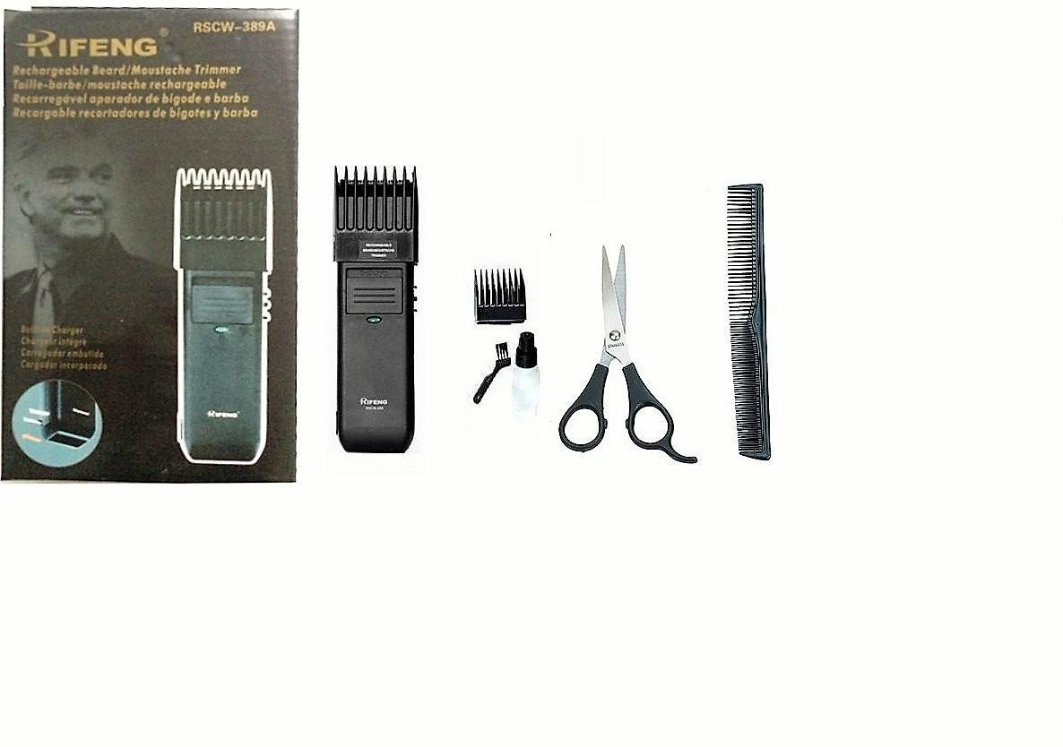 Miniatura Maquina Cortar Aparar Cabelo e Pezinho Recarregável Bivolt Máquina de cortar cabelo - Rifeng