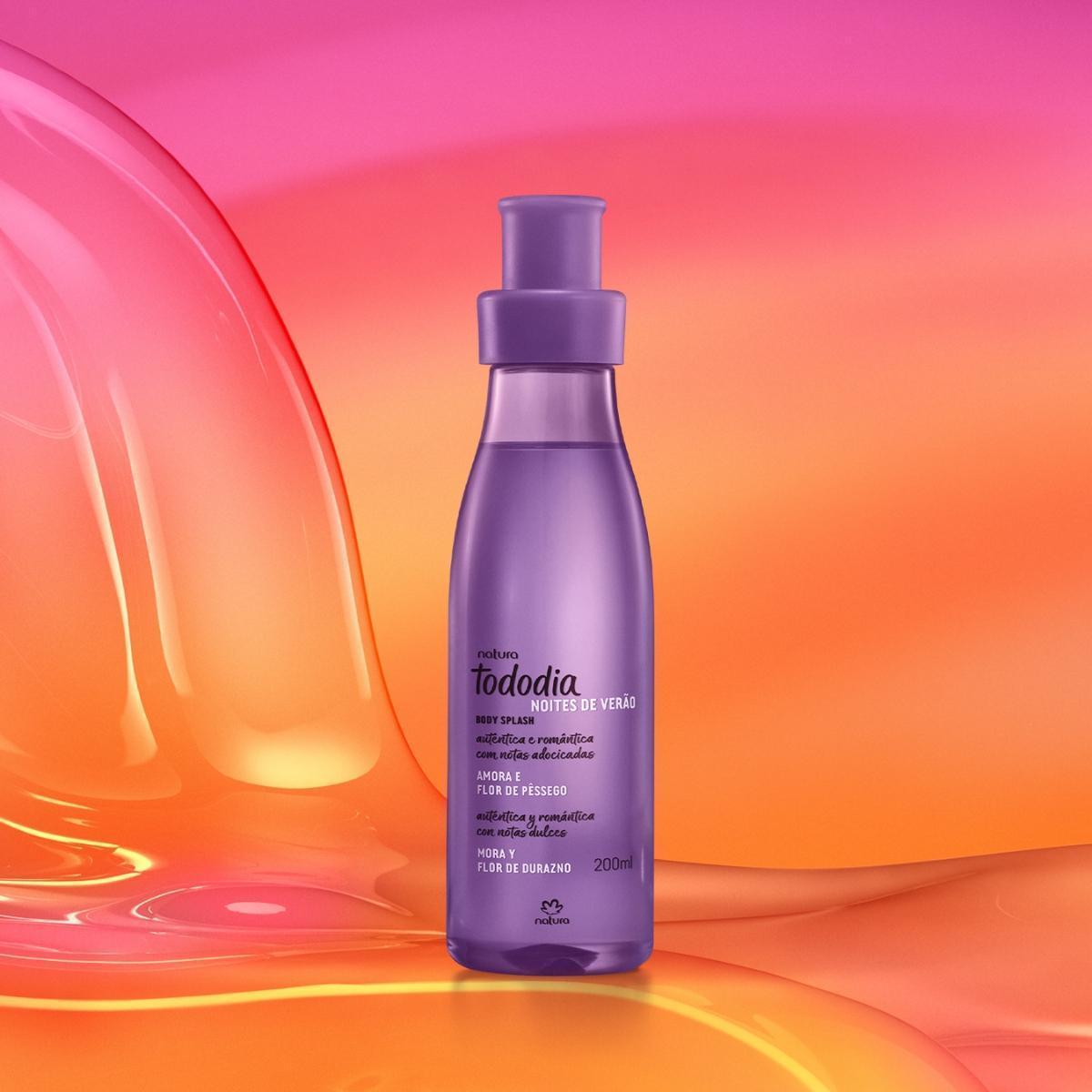 Miniatura Body Splash Tododia Amora E Flor De Pêssego 200Ml - Natura