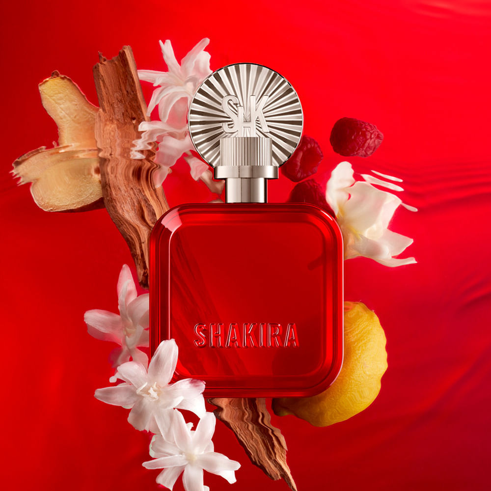 Miniatura Perfume Rojo Shakira Eau de Parfum 80ml