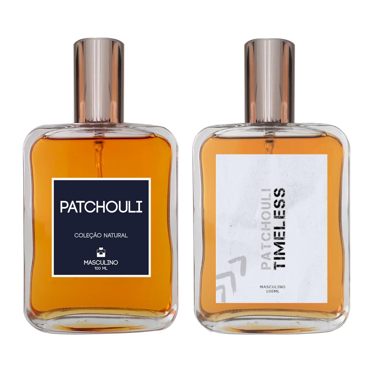 Miniatura Kit Perfume - Patchouli Clássico + Patchouli Timeless 100Ml