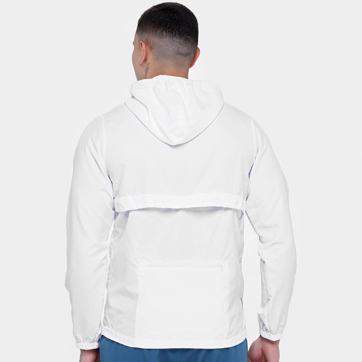 Miniatura Jaqueta Mizuno Focus Masculina Branco - G