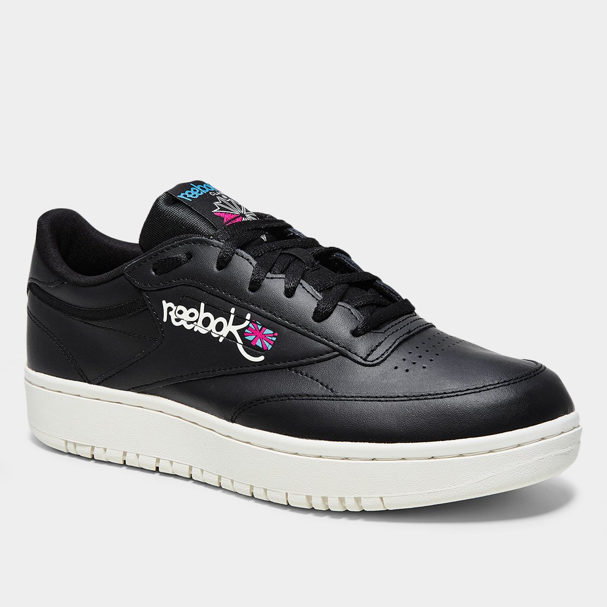 Miniatura Tênis Reebok Club C Double Revenge Feminino Preto - 35