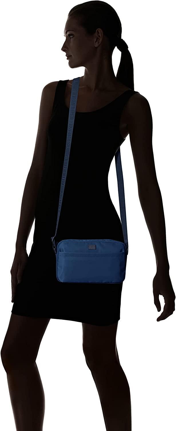 Miniatura Bolsa Tommy Hilfiger Erin II - Azul Marinho 23x14x3,5cm