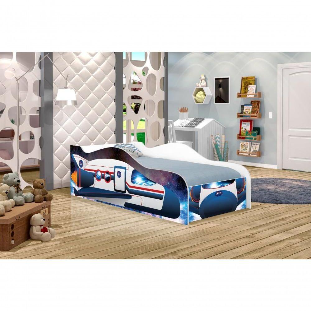 Miniatura Cama Foguete Espacial Kids Infantil