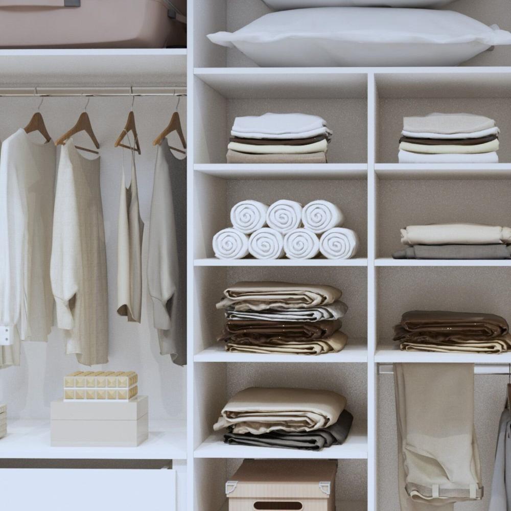 Guarda-roupa 6 Portas 100% Mdf Versatil Branco