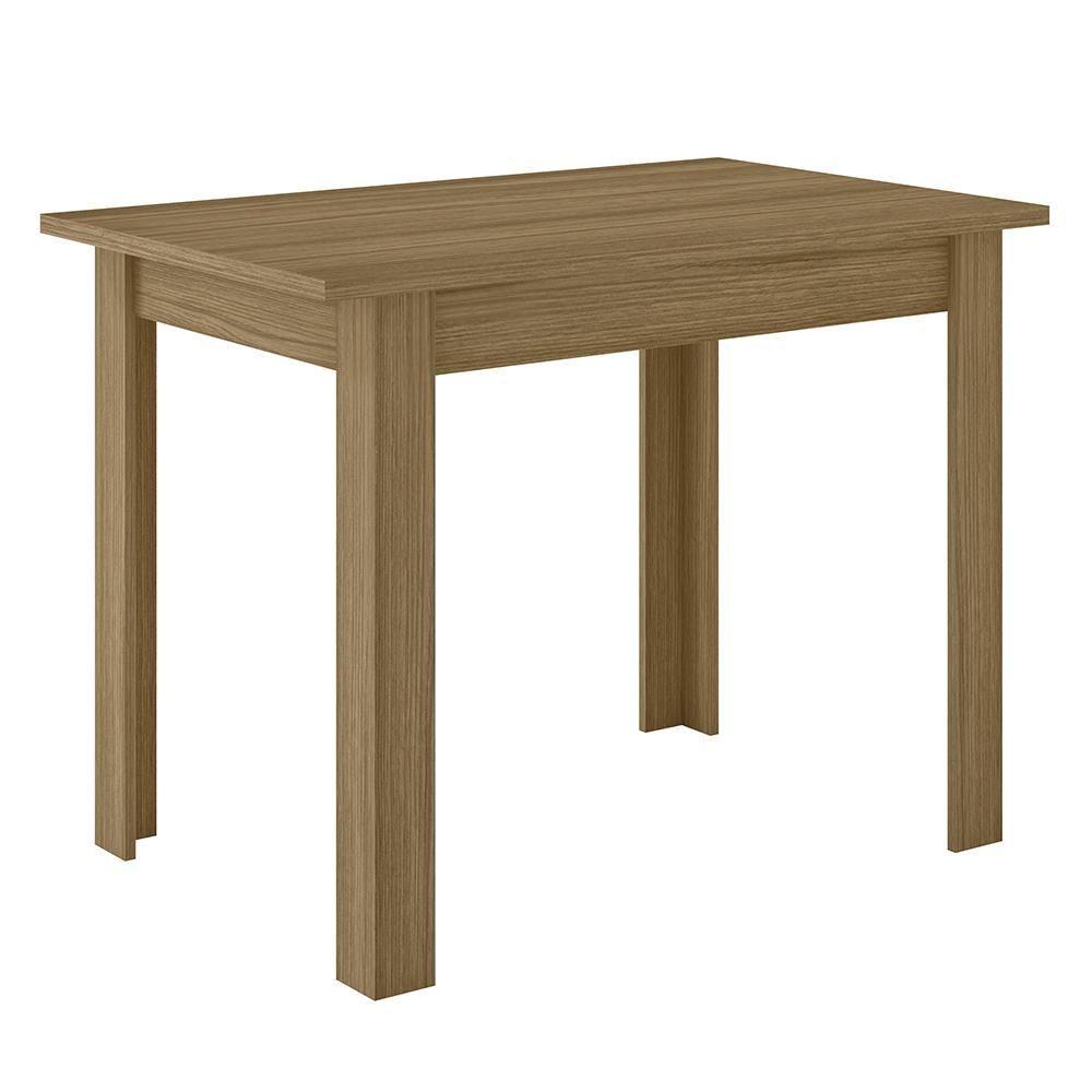 Miniatura Mesa De Jantar Sala Bellagio 108 X 68 Cm Carvalho