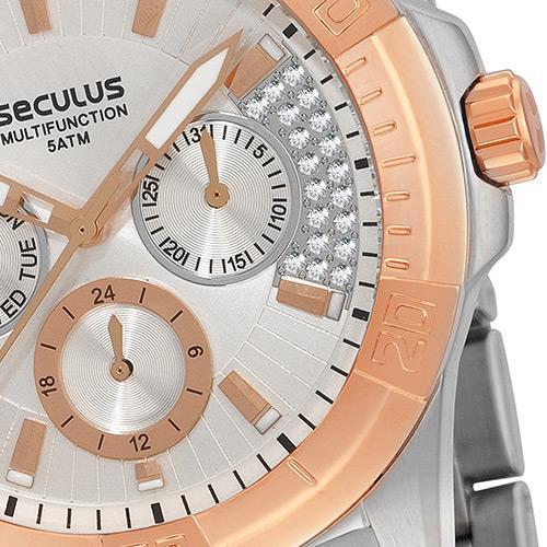 Miniatura Relogio Seculus Feminino 48066Lpsggs2