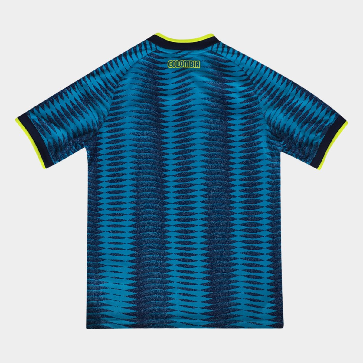 Miniatura Camisa Infantil Seleção Colômbia Away 2026 s/nº Torcedor Adidas Originals Azul - 11/12A