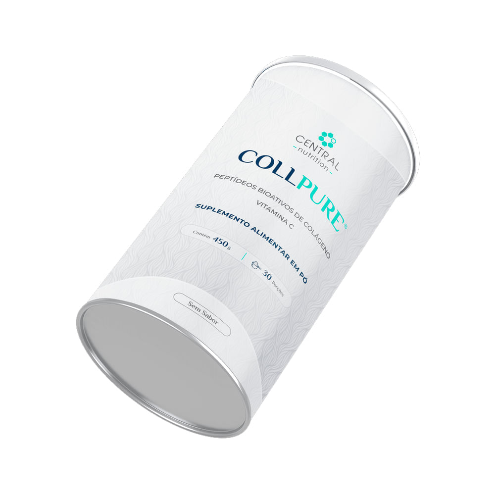 Miniatura Collpure Central Nutrition Sem Sabor 450g