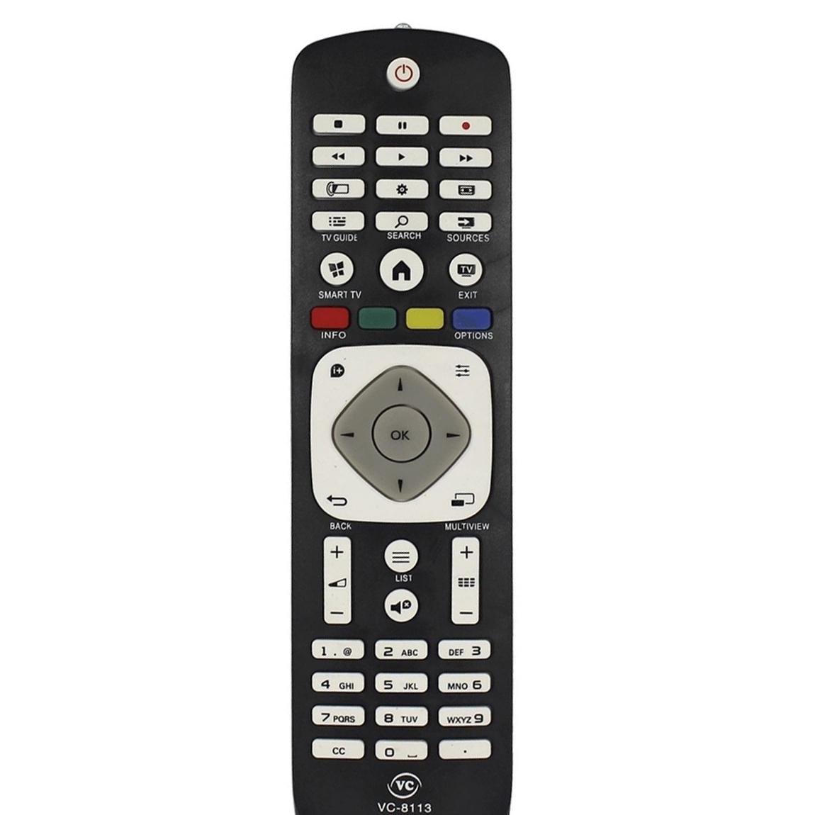 Miniatura Controle Remoto Para Tv Philips 47Pfg6519/78 47Pfg6809/78